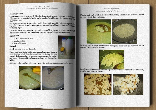 What Will You Get in The Lost SuperFoods Book